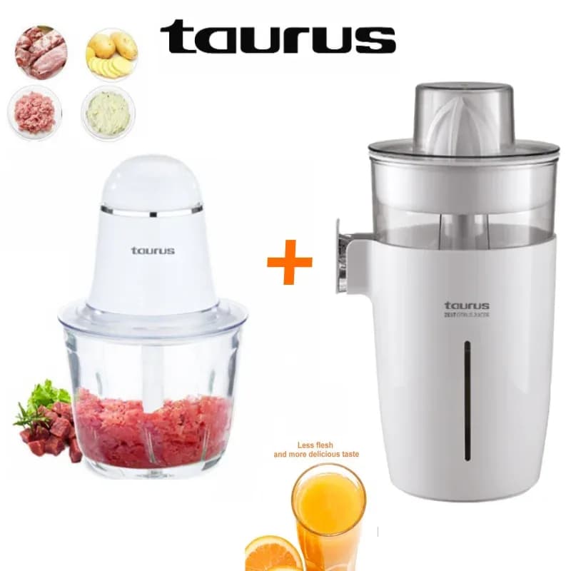 Hachoir viande et légumes + presse-agrumes - TAURUS