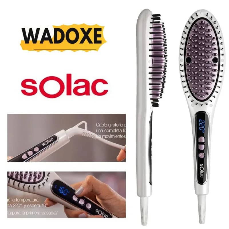 Brosse coiffante céramique - SOLAC