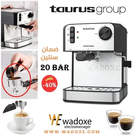 Machine à café Taurus Intenso Moka – l'expérience du café authentique chez vous !