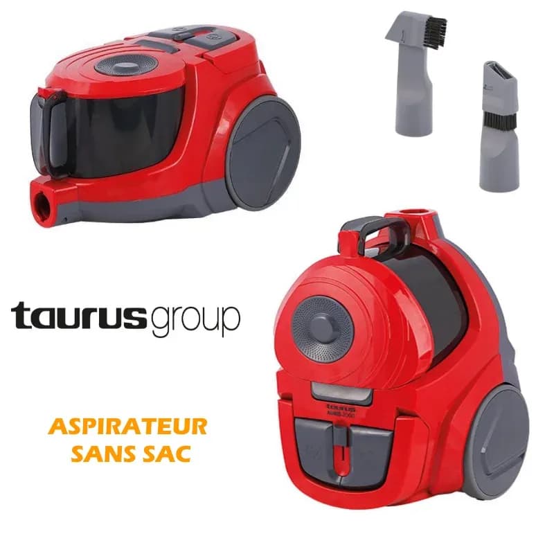 Aspirateur traîneau sans sac 2,5 L pour professionnels - TAURUS