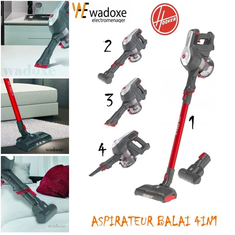 Aspirateur balai sans fil 4 en 1 - HOOVER