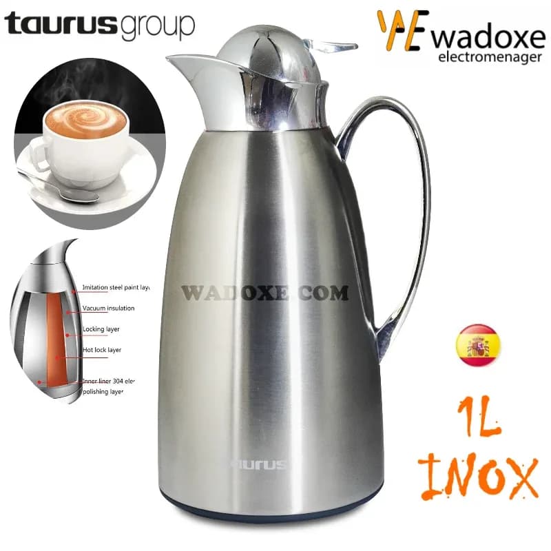 Thermos isotherme inox pour le bureau, les voyages et la maison - TAURUS
