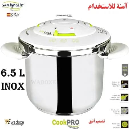 Autocuiseur Lifecook de San Ignacio – inox 6,5 L (diamètre 22 cm)