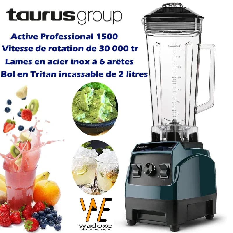 Blender Active Professional 1500 pour professionnels - TAURUS