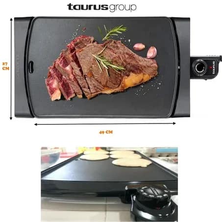 Plancha téflon pour crêpes, msemen et grillades - TAURUS