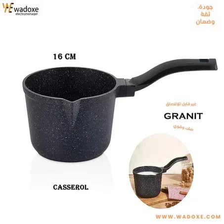 Casserole 16 cm en granit - ELIT