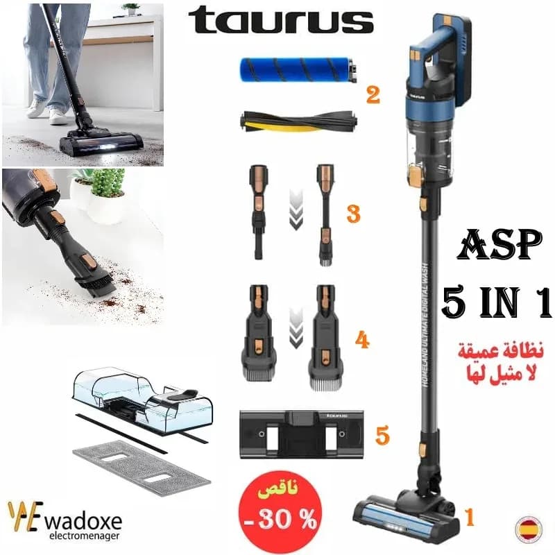 Aspirateur ULTIMATE DIGITAL WASH – nettoyage complet en une seule étape