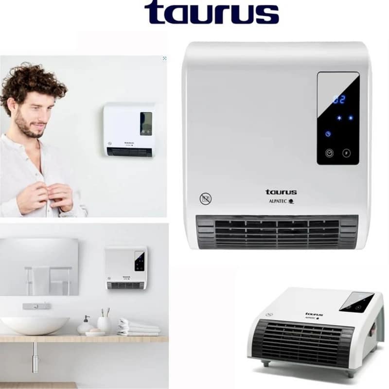 مدفأة حائطية TAURUS RCMB 231 بقدرة 2000 واط – ضمان سنتين